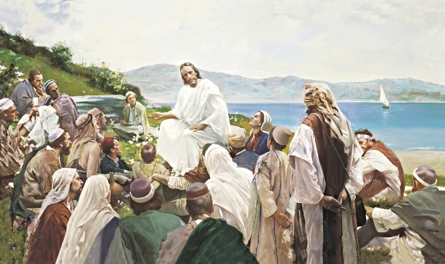 Jesus forkynner